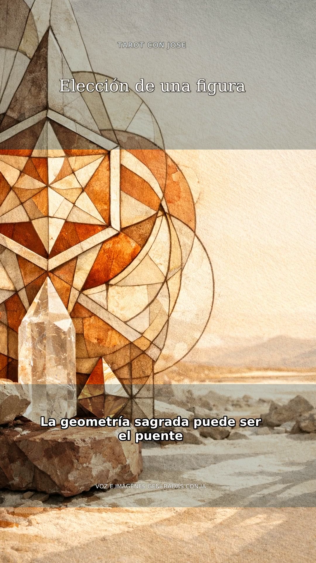 Reflexiona con geometría sagrada